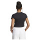Adidas Γυναικεία κοντομάνικη μπλούζα Future Icons Small Logo Cropped Tee Adidas Γυναικεία κοντομάνικη μπλούζα Future Icons Small Logo Cropped Tee